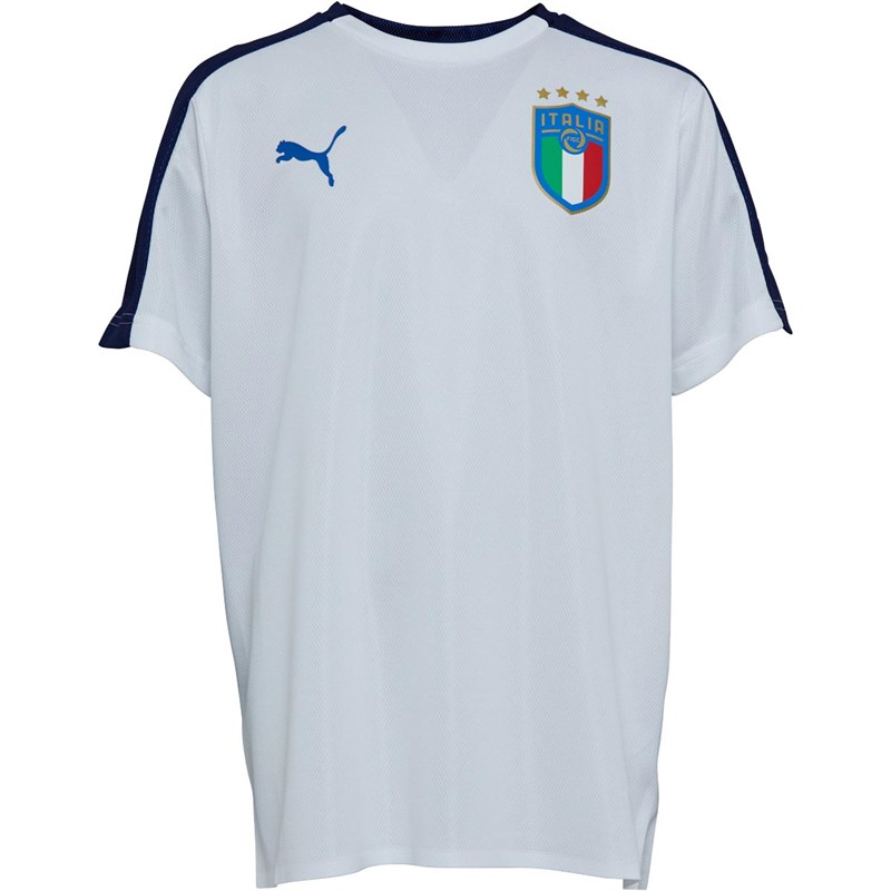 Buy Puma Boys FIGC Italy Stadium Jersey White
