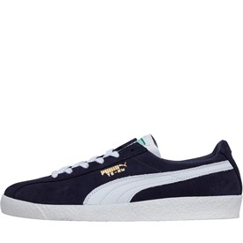 Puma Heren Te-Ku Prime Sneakers Marineblauw