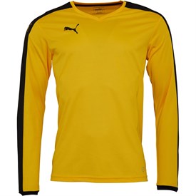 Puma Heren Pitch Voetbal Jersey Diepgeel puma kopen in de aanbieding