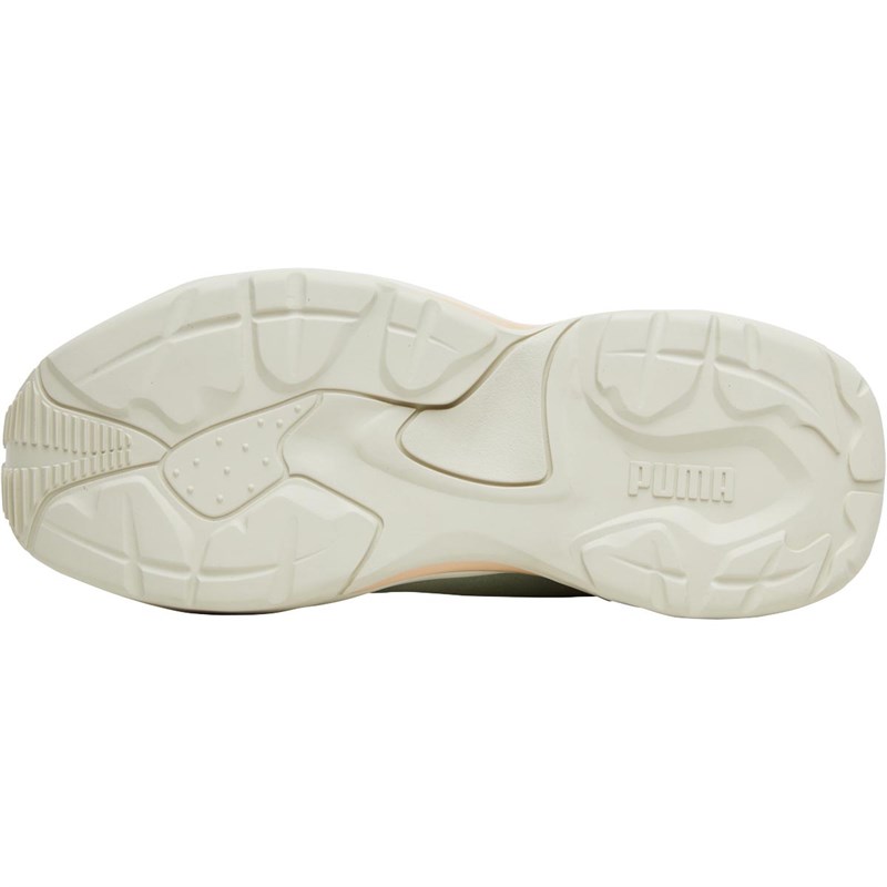 puma thunder desert womens silver