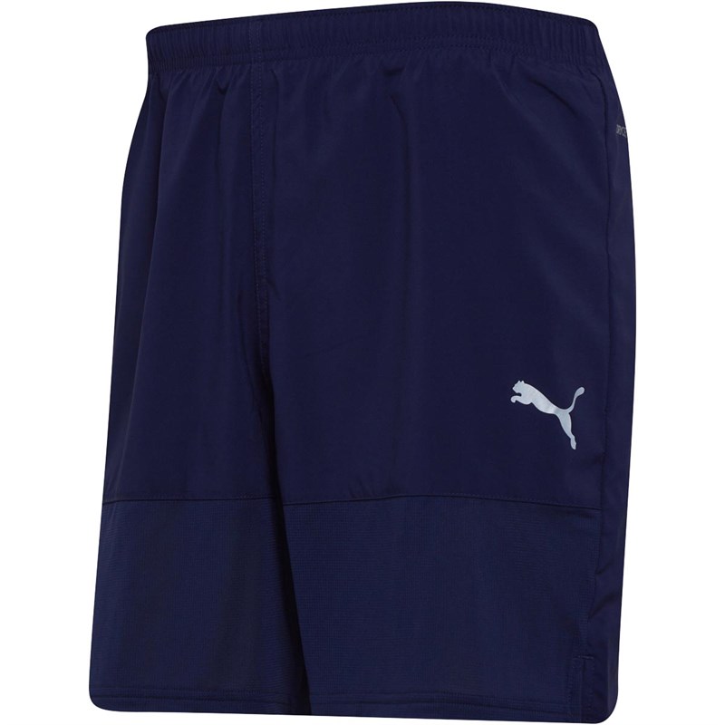 Buy Puma Mens IGNITE 7 Inch Running Shorts Peacoat