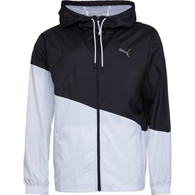 Puma Herren ACE Windbreaker Kapuzentop Schwarz Puma Herren ACE Windbreaker Kapuzentop Schwarz