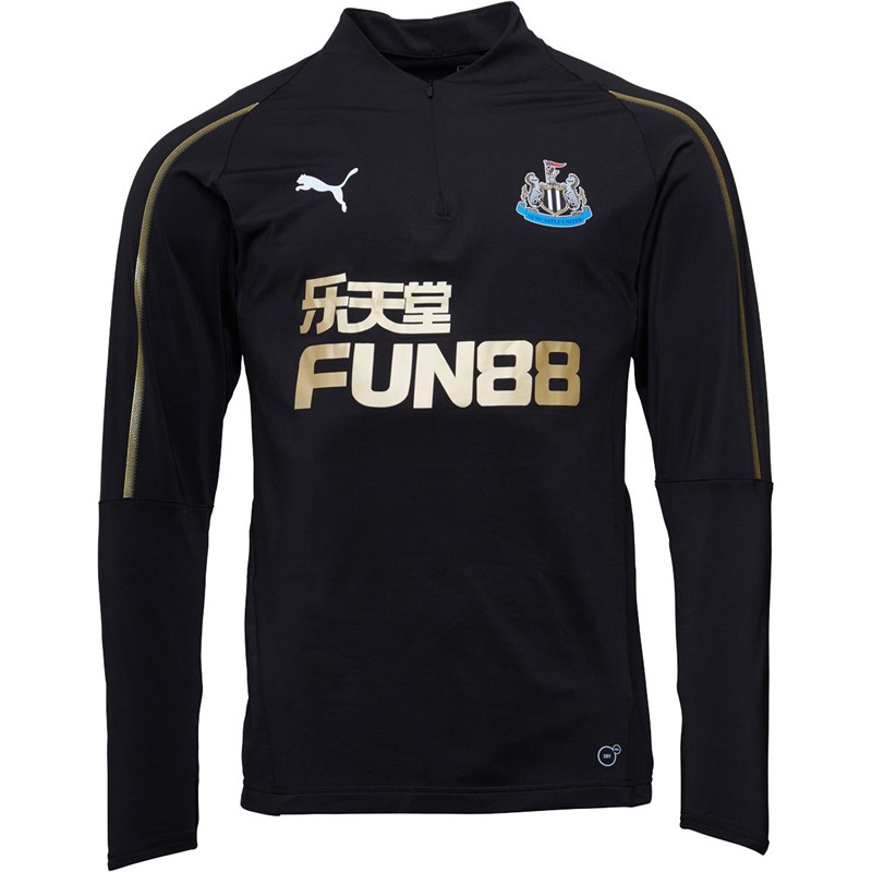puma nufc bench jacket mens