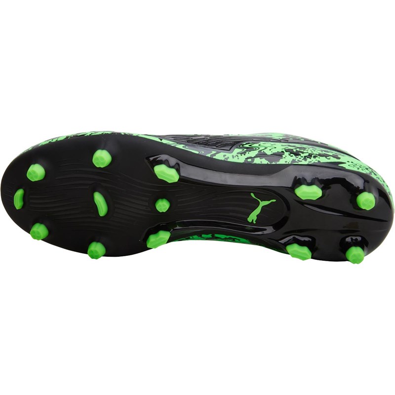 Buy Puma Mens ONE 19.4 FG/AG Football Boots Green Gecko/Puma Black