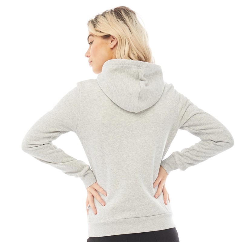 Buy Puma Womens Essentials Full Zip Fleece Hoodie Grey