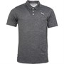 Puma Męskie Koszulka Polo do Gry w Golfa Czarny