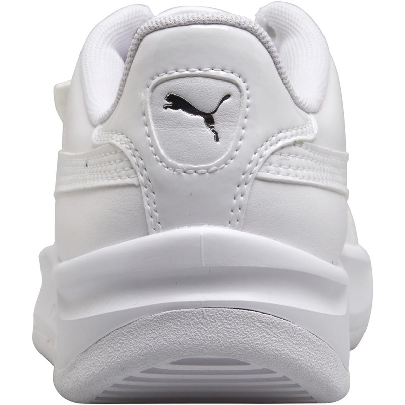 Puma Damen California Monochrome Sneakers Weiß Puma Damen California Monochrome Sneakers Weiß