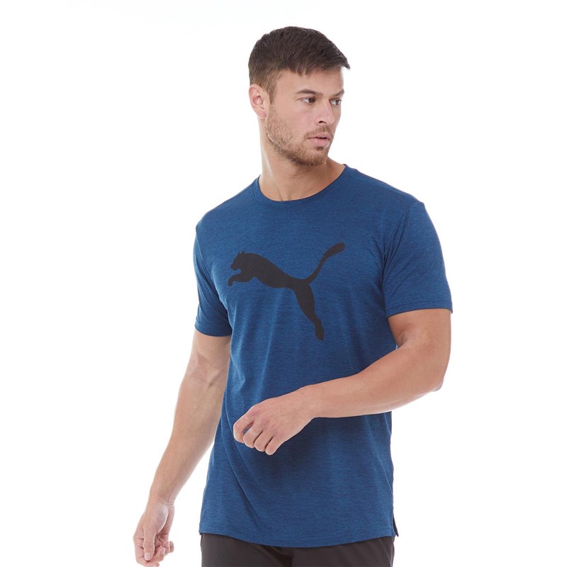 tee shirt puma homme bleu