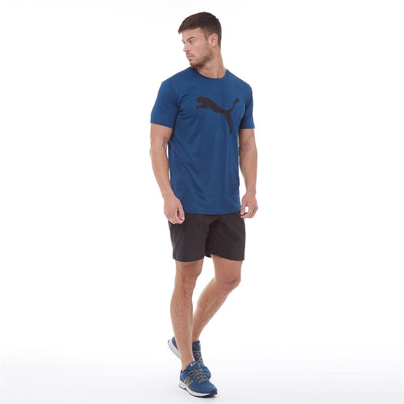 tee shirt puma homme bleu