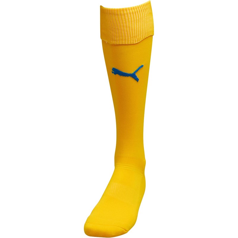 Buy Puma Mens Team II Football Socks Yellow/Royal