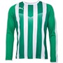 Puma Mens Liga Striped Long Sleeve Jersey Pepper Green/Puma White