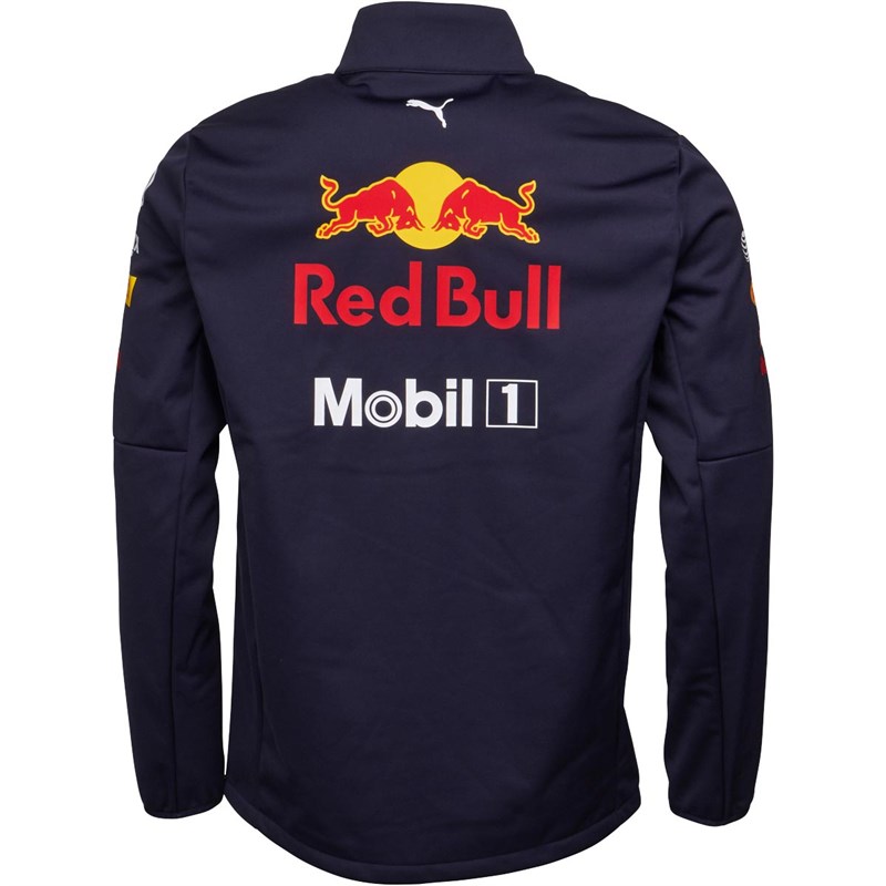 Buy Puma Mens Aston Martin Red Bull Racing Team Softshell Jacket Night Sky