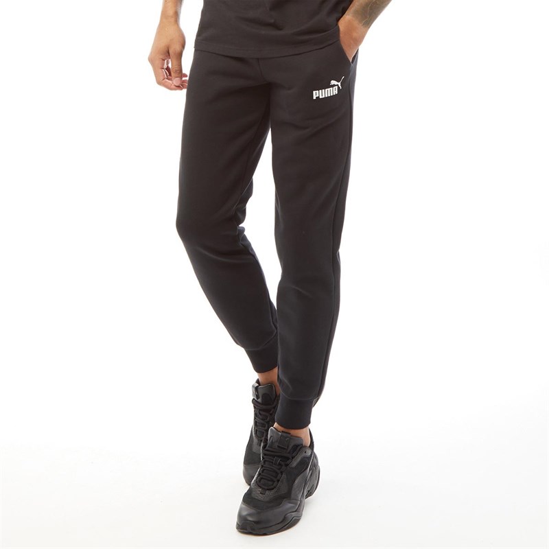 essentials logo men's pants puma