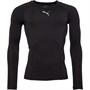 Puma Mens Liga Long Sleeve Baselayer Black