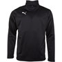 Puma Męskie Liga 1/4 Zip Top z Dlugim Rekawem Czarny