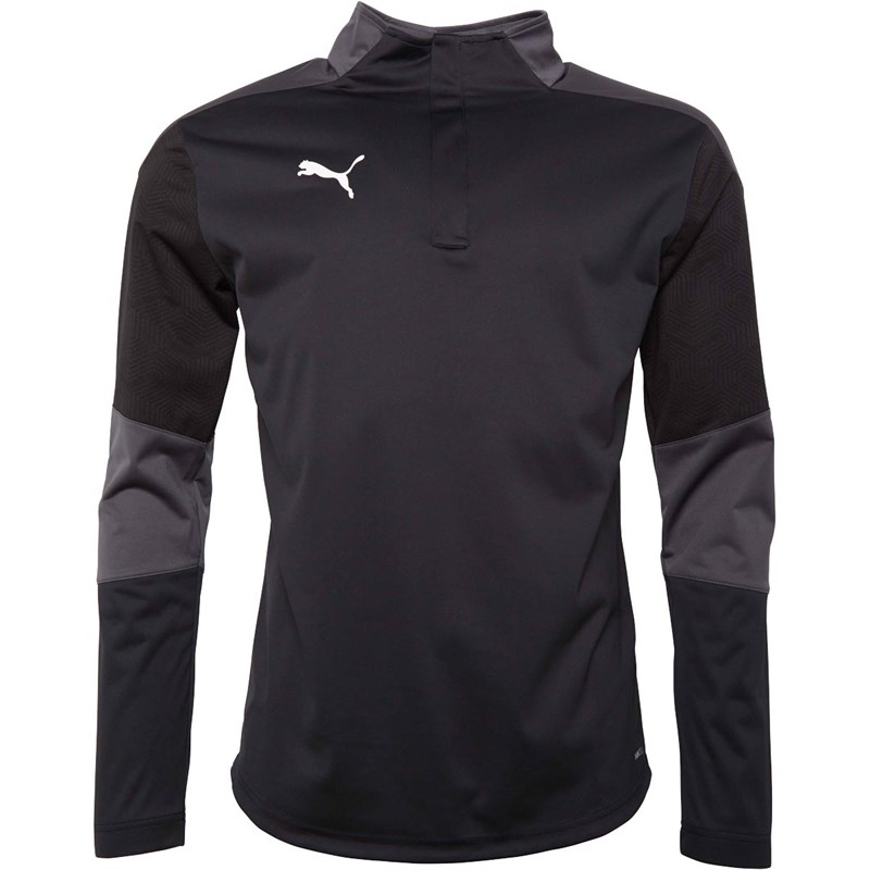 Buy Puma Mens Teamfinal Training Rain Top Black