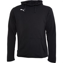 Puma Mens Liga Casuals Hoodie Black/White