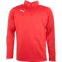 Puma Męskie Liga Top z Dlugim Rekawem Czerwony