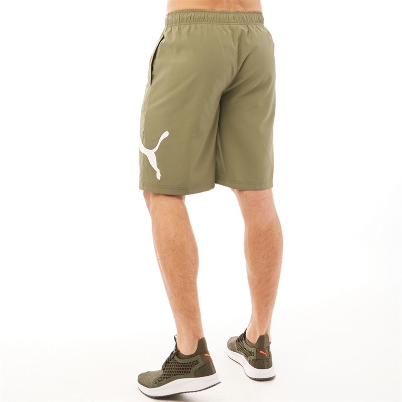 Puma Short Homme Kaki Clair