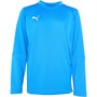 Puma Junior Liga Training Sweat Electric Blue/White
