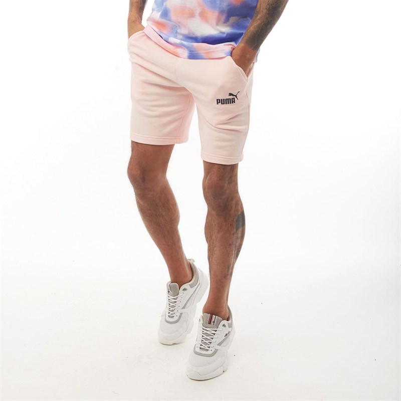 Buy Puma Mens Essentials Fleece Shorts Rosewater