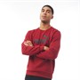 Puma Sweat Essentials+ Big Logo Homme Rouge Bordeaux
