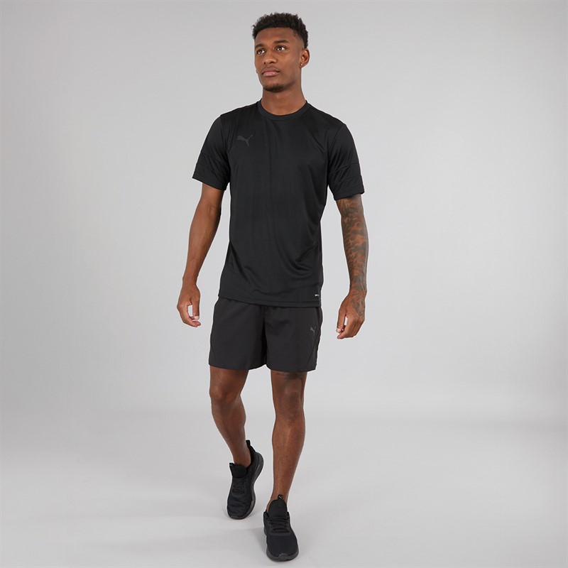 Puma Mens FtblPLAY dryCELL Top Puma Black