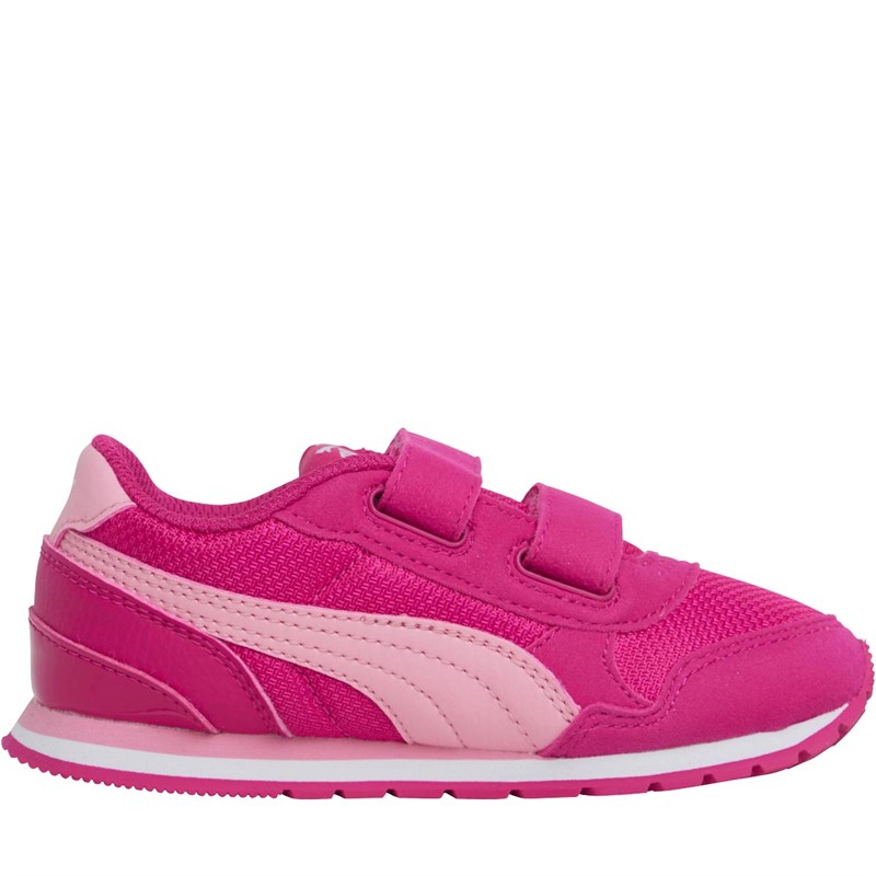 Puma Baskets Infant St Runner V2 Mesh Inf Enfant Fille Rose