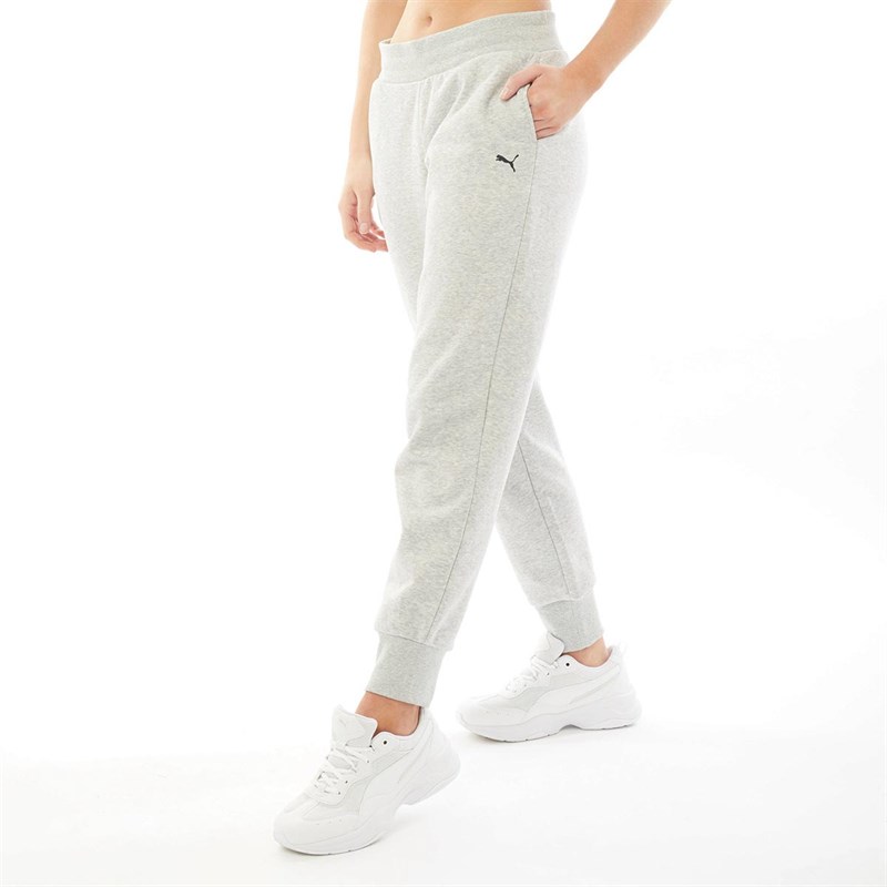 Buy Puma Womens Essentials Fleece Pants Grey