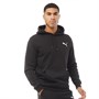 Puma Męskie Essentials Top z Kapturem Czarny