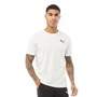 Puma Tee-Shirt Essentials Logo Homme Blanc