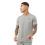 Puma Męskie Essentials Logo T-Shirt Szary