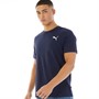 Puma Tee-Shirt Essentials Logo Homme Bleu
