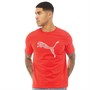 Puma Mens Cat Graphic T-Shirt High Risk Red
