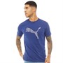 Puma Mens Cat Graphic T-Shirt Electro Blue