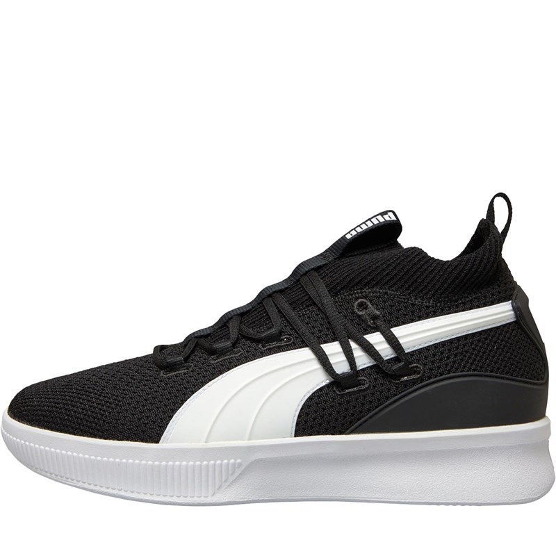 Buy Puma Mens Clyde Court Basketball Shoes Puma Black