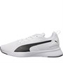 Puma Mens Flyer Runner Neutral Running Shoes White/Black