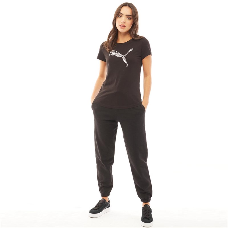 Puma Tee-Shirt Femme Noir
