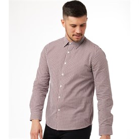Peter Werth Heren Moat Gingham Lange Mouwen Overhemd Bordeauxrood peter werth kopen in de aanbieding Peter Werth Heren Moat Gingham Lange Mouwen Overhemd Bordeauxrood peter werth kopen in de aanbieding