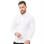 Peter Werth Mens Peak Poplin Long Sleeve Shirt White
