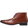 Peter Werth Mens Forest Chisel Toe Chukka Boots Burnished Brown