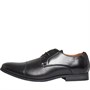 Peter Werth Mens Neverson Cap Toe Shoes Black