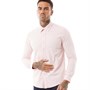 Peter Werth Herre Castle Oxford Langærmet shirts Lyserød
