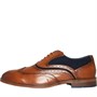 Peter Werth Mens Durham Two Tone Brogues Tan/Navy