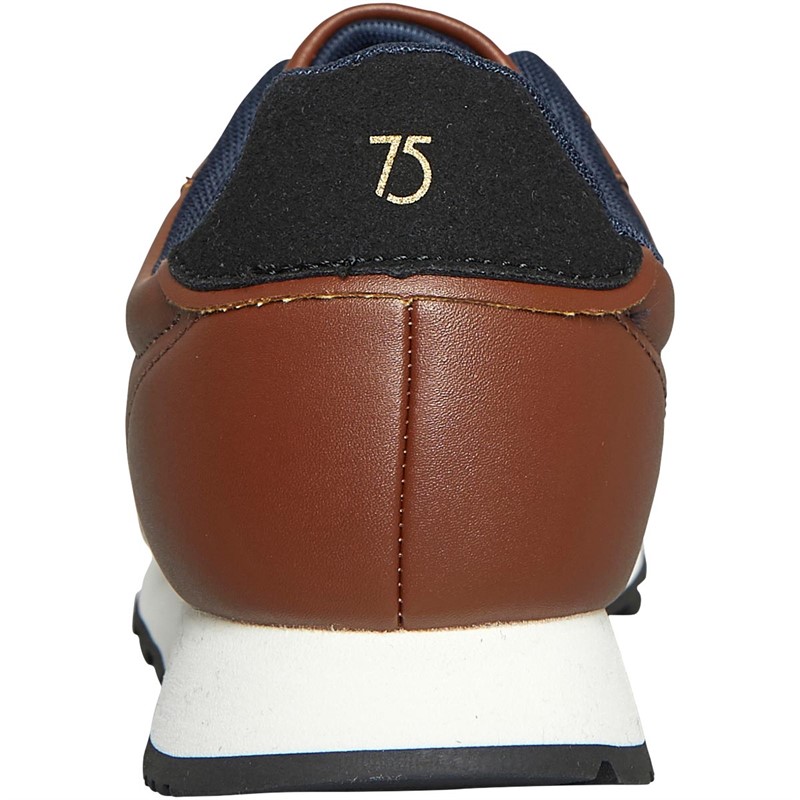 Peter Werth Mens Quinn Trainers Tan