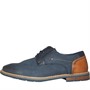 Peter Werth Mens Holborn Shoes Navy/Tan
