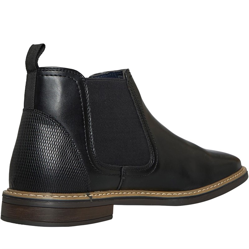 Peter Werth Mens Matson Chelsea Boots Black