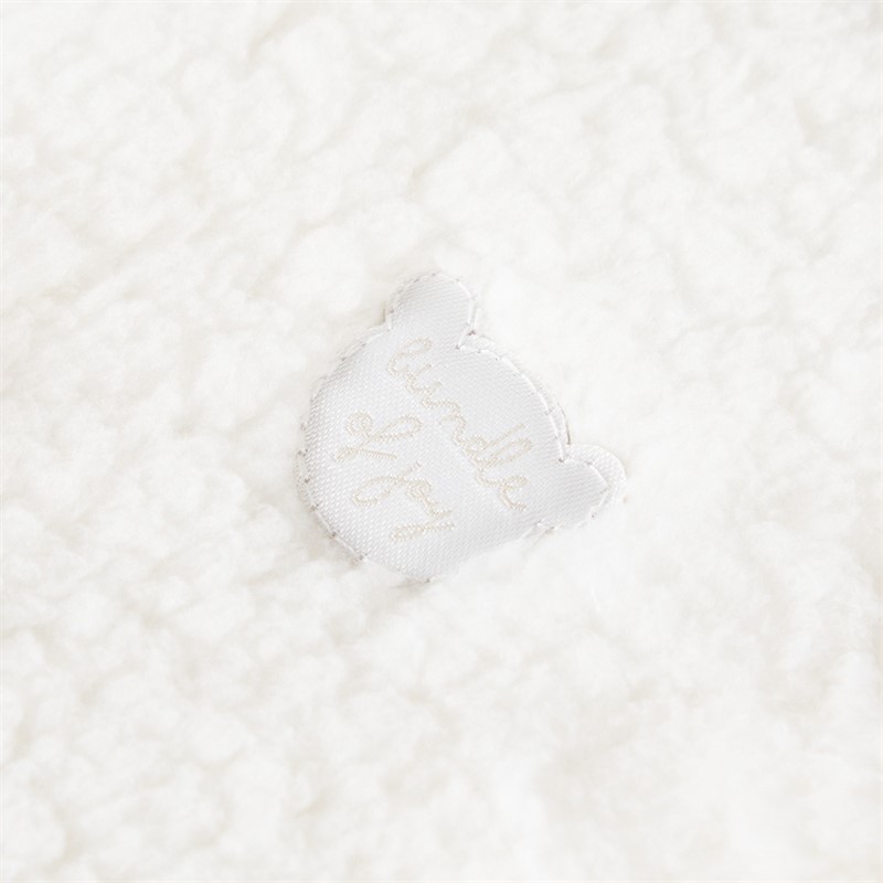 Rock A Bye Baby Boutique Kids Borg Dungarees Hat And Rib Marl Bodysuit Cream Crm  Cream