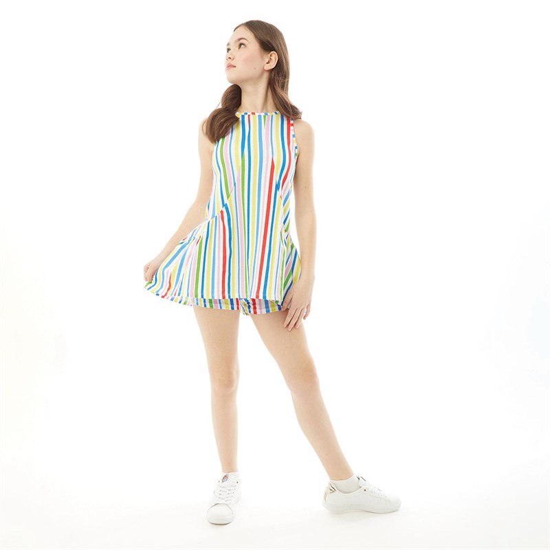 Olly & Molly Girls Shorts Candy Cane Stripe