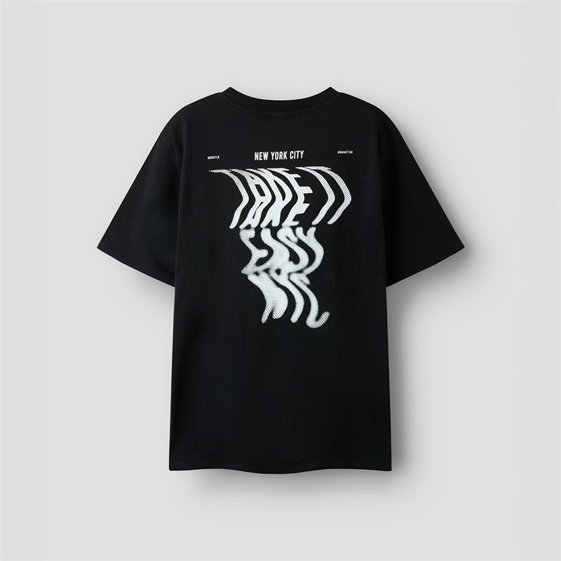 LMTD T-shirt dla chłopca kolor Czarny
